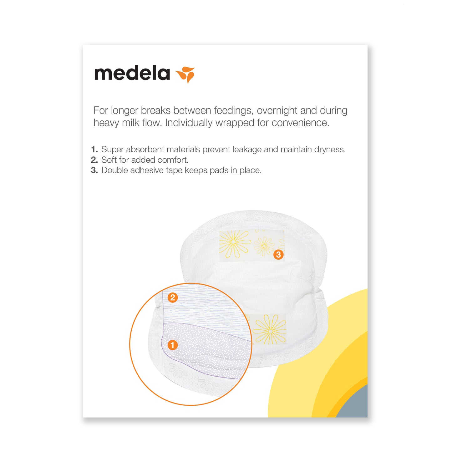 Medela Safe & Dry Super Absorbency Disposable Nursing Pads