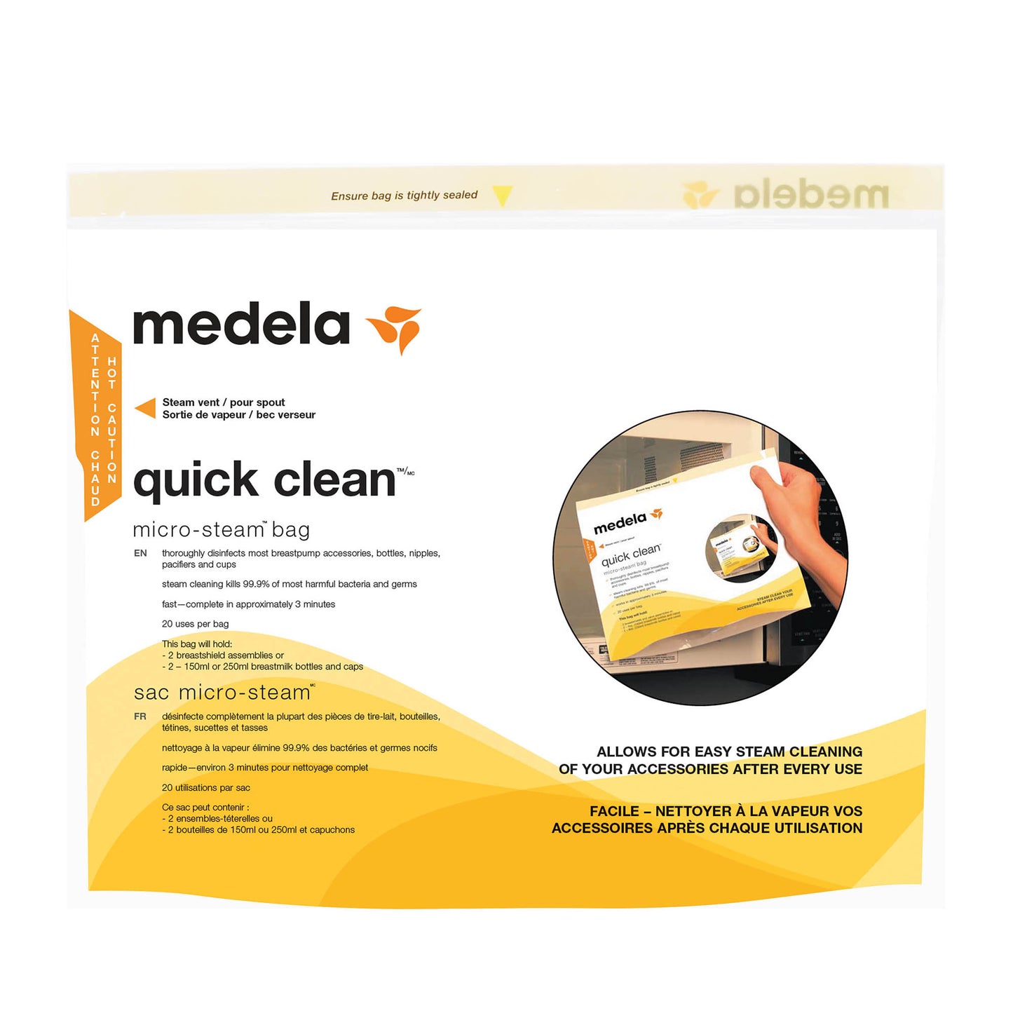 Medela Quick Clean Micro-Steam Bags