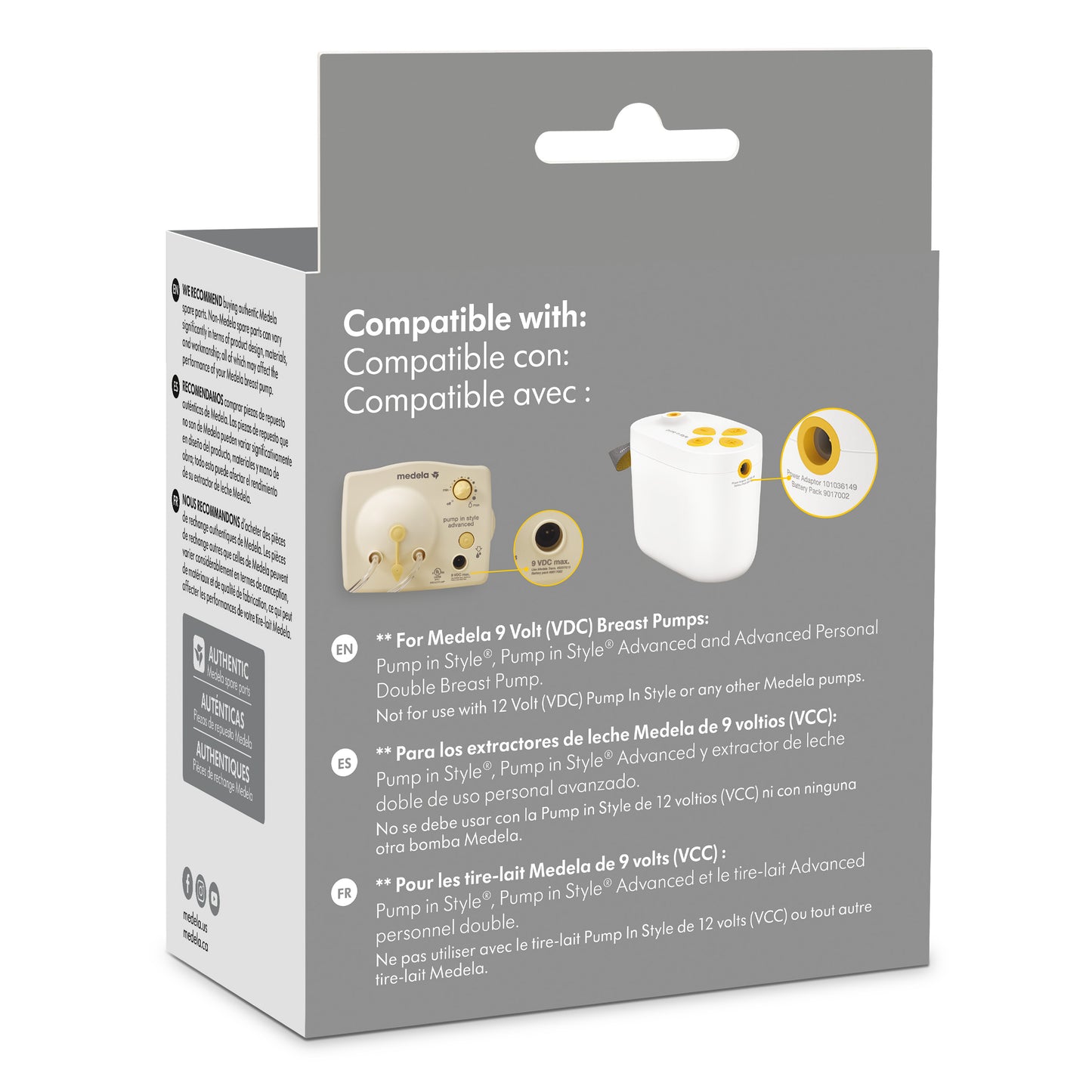 Medela Battery Pack for Pump In Style Breast Pumps