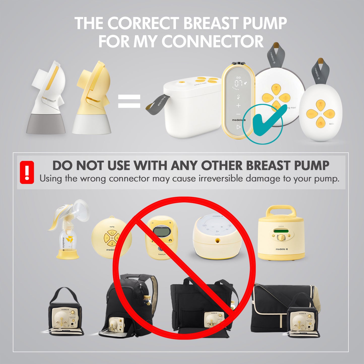 Medela PersonalFit Flex Connectors