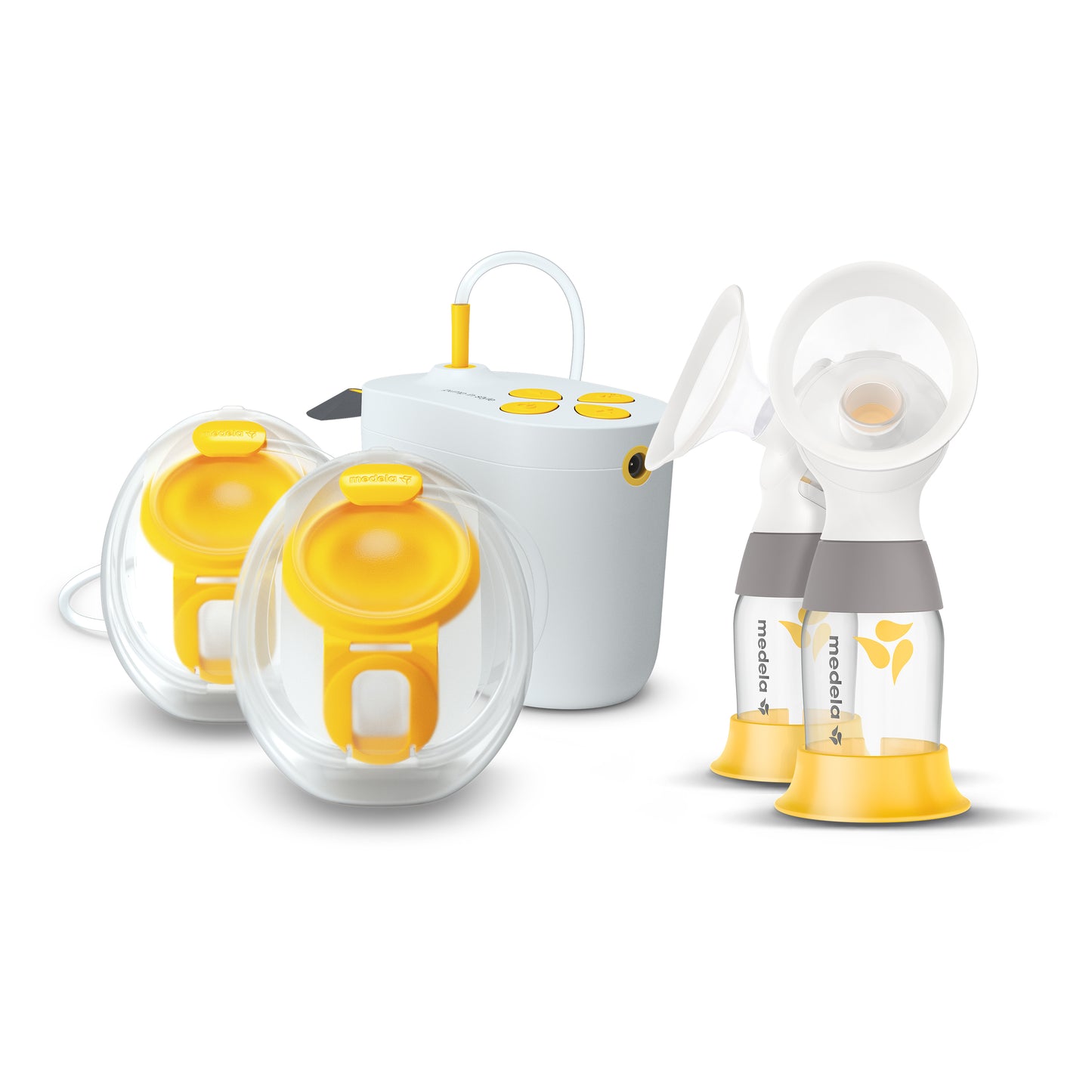 Bundle Special! Medela Pump In Style Hands-Free Double Electric Breast Pump, plus Traditional Pumping Kit