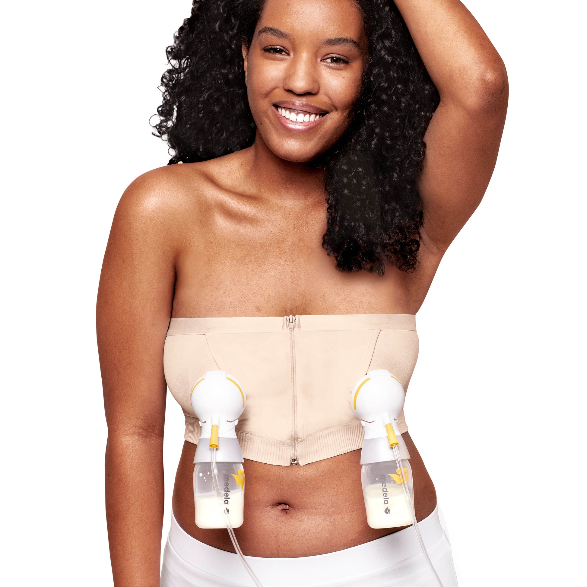 Medela Hands-Free Pumping Bustier Bra – Wee Feed